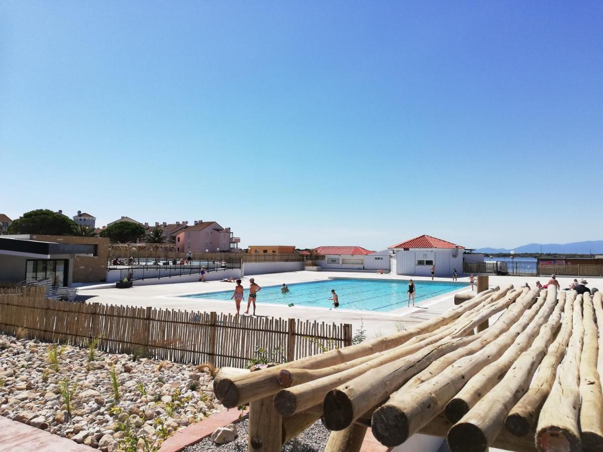 Appartement Cosy Sur La Presqu'Ile De Cap Coudalere Avec Piscine Ouverte Et Chauffee Le Barcarès Екстериор снимка